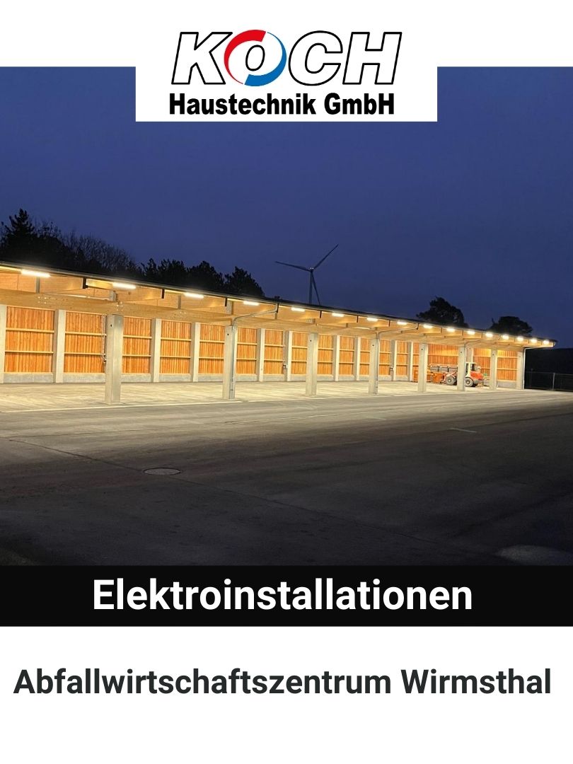 Einweihung der neuen Fahrzeughalle & des Sozialgebäudes Deponie Wirmsthal